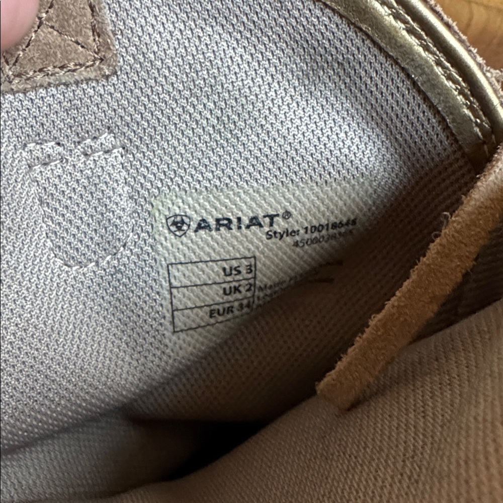 ARIAT Fringe Western Ankle Boots - Picture 3 of 7